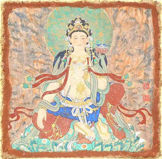中國壁畫藝術(shù)大師蔡樹本瑰寶級kaiyun登陸入口開云作品參加2024法國奧林匹克拍賣會(圖6)
