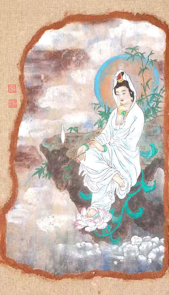 中國壁畫藝術(shù)大師蔡樹本瑰寶級kaiyun登陸入口開云作品參加2024法國奧林匹克拍賣會(圖9)