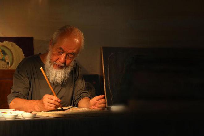 中國壁畫藝術(shù)大師蔡樹本瑰寶級kaiyun登陸入口開云作品參加2024法國奧林匹克拍賣會(圖12)